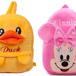 School Bag duck minnie Plush Backpacks Cartoon Baby Boys/Girls Plush Bag School Bag-image-15