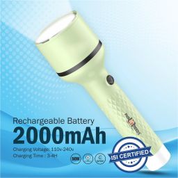 Rechargeable Emergency Torch Light With 4 Multiple Mode Light Type C Fast Charge 5 hrs Lantern Emergency Light-image-41