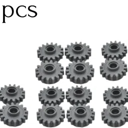 yellow tommy Technic Series Gear 16 Tooth 6542b Compatible with all Building Blocks, 20 Pcs image 4