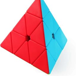 3x3 Pyraminx High Speed Stickerless 3 By 3 Pyramid Triangle Puzzle Cube-10