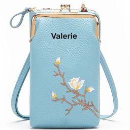 Blue Women Sling Bag Small Crossbody Phone Sling Bag for Women Cell Phone Purse Wallet Shoulder Bag-image-81