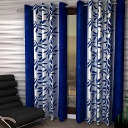 182 cm (6 ft) Polyester Semi Transparent Shower Curtain (Pack Of 2)-image-16