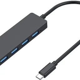 Sancy Portable Type-C to USB 3.0 4-Port Hub – Super-Speed USB Extension High-Speed Data For Laptops, PCs, Tablets, Mobiles & Gaming Consoles-8