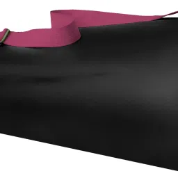 Black-Pink Dori Lock Exercise Mat Bag Cover ONLY with Broad Shoulder Strap-image-48