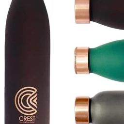 Original Heavy Gauge Copper Bottle 1000 ml Bottle-image-41
