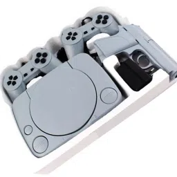 NOWAIT cassette 8BIT 2with TV Classic video game console inbuilt game in-built game NA GB with 30 to 40 games in built ,with 2 cassette image 2