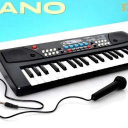 X313 Keys Piano Toy with Microphone, USB Power Cable & Sound Recording Best Birthday Gift for Boys and Girls Musical Instruments Analog Digital Piano-image-77