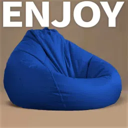 star 4XL Filled with Beans Teardrop Bean BagWith Bean Filling image 2