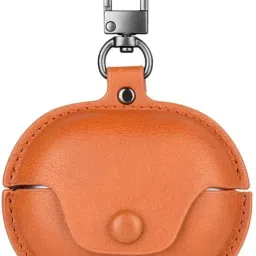 Colorcase Leather Press and Release Earbuds Case For Boat Nirvana Ion Artificial Leather-22