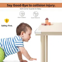 raunix Pack of 4 Silicon Sharp Edges Corner Protector Baby Proofing Safety Guards image 2