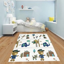 Microfiber Baby Play Mat-image-9