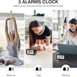 bbd kitchen shop Digital Black Clock image 5