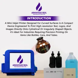 ADVANTAGE SEAL Mini Inkjet Printer with Cartridge Handheld Batch Coding Machine Mini Inkjet Printer image 3