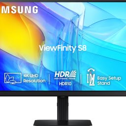 SAMSUNG ViewFinity S8 68.58 cm (27 inch) 4K Ultra HD IPS Panel 1.07 billion colors, HDR10, Easy Setup, Height Adjustable, Multiple Ports, Eye Care Technology Monitor (LS27D800EAWXXL)-picture-20