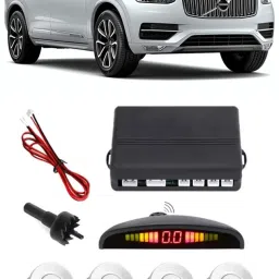 GS633 Silver Car Reverse Parking Sensor with LED Display 4 Sensor G633 Parking Sensor-image-24