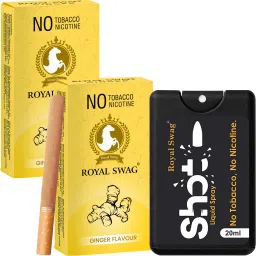 Herbal Cigarette PAAN Flavour(20 Sticks) With Anti Addiction Shot Spray 20 ml Smoking Cessations-picture-24