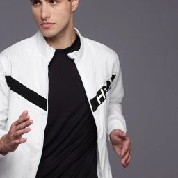 Men Colorblock Sports Jacket-image-42