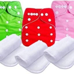 Free size reusable & washable baby diaper/baby cloth diaper/nappy/ with 5 layer-image-40