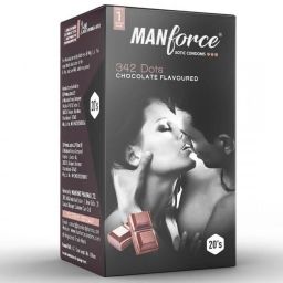 342 Dots Xotic Chocolate Flavour Condom-image-39