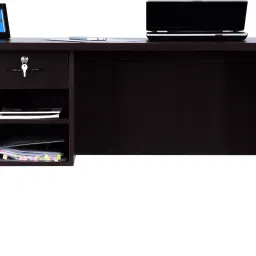 Giona Engineered Wood Office Table-16