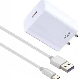 EliteGadgets 67 W SuperVOOC 3 A Wall Charger for Mobile with Detachable Cable-10