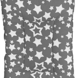Star-Multi Mini 3 in 1 Baby's Cotton Bed for New Born 0-4 Months Old (Grey) Sleeping Bag-image-17