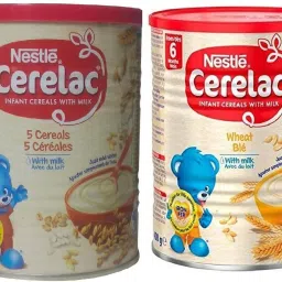 Combo 400g (Pack of 2) - 5 Cereals With Milk + Wheat Cereal-23