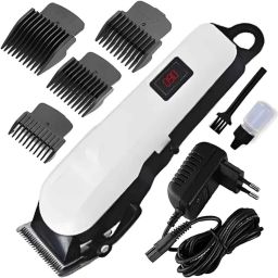 Xyntac Rechargeable Professional Hair Clipper Unique Switching Mode FullyTrimmerK Trimmer 180 min Runtime 4 Length Settings-image-84
