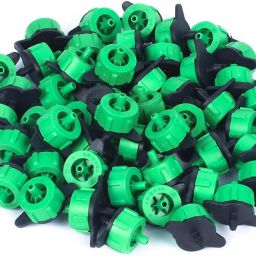 Drip Irrigation Accessories Plant Watering Emitter Dripper, Set of 100 Drip Irrigation Kit Drip Irrigation Kit-image-0