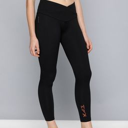hrx by hrithik roshan Solid Women Black Tights-picture-46