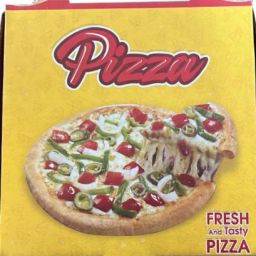 Pizza Box Cardboard Pizza Box, 3ply, 7X7X1.5 Inch, Ideal for deliveries from restaurants & Hotel Packaging Box-image-15