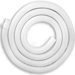 2 Meter Washing Machine Outlet Pipe Drain Pipe Corrugated Plastic Outlet Pipe Extension Hose Pipe Suitable for All Fully/Semi Automatic Washing Machines Hose Pipe-24