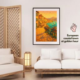 Poster Frame (Without Glass A4 Size) Photographic Paper-image-96