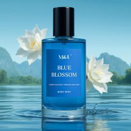 Blue Blossom Body Mist for women, Long Lasting, fresh, floral perfume spray Body Mist - For Women-image-95