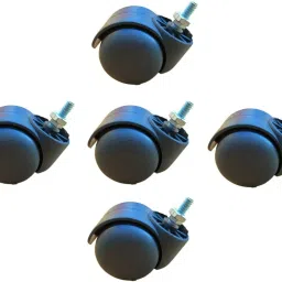 Copy_Heavy Duty Caster Black Screw Wheels for Rolling Computer Chairs Appliance Furniture Caster-image-21