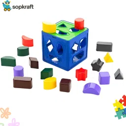 Shape Sorting Cube 18 Shape | Kids Activity Learning And Educational Toys-15