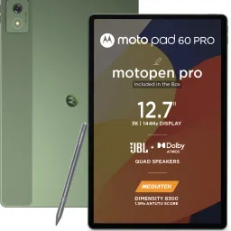 MOTOROLA Pad 60 Pro 8 GB RAM 128 GB ROM 12.7 inch with Wi-Fi Only Gaming Tablet (PANTONE Bronze Green)-10