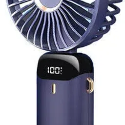MOGADGET Mini Handheld Fan,Portable Fan USB Rechargeable ,Small Pocket Fan Cooling Mini Portable Hand Fan with 5 Speed & 1800 mah battery USB Fan-image-59