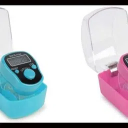 hari sharnam Mini Hand Tally Counter Finger Ring Digital|Silver_HS17 Digital Tally Counter-picture-7