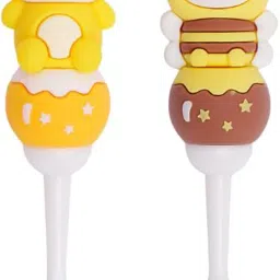 Kids Toothbrush -Teddy Shape Design Soft Tooth Brush pack of 2 Extra Soft Toothbrush-16
