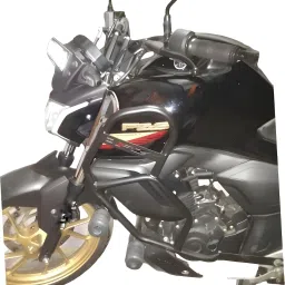 FZV3 Heavy Quality Metal Crash Guard With Slider Compatible For Yamaha FZ S,FZV4-42