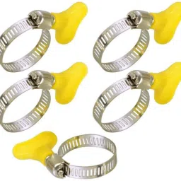 5pc Heavy duty Adjustable Gas Pipe Clip 1inch/(16-25)mm House Pipe Clamps Hose Clamps-picture-21