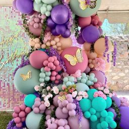 Solid 90 pcs pastel balloon garland kit for birthday, baby shower, wedding Balloon-image-62