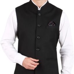 Solid Men Waistcoat-image-16