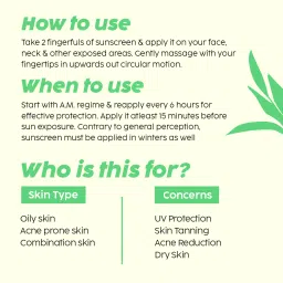 the plant fix plix Sunscreen - SPF 50 PA+++ Jamun Mattifying Lightweight Sunscreen for Acne Reduction & Hydration image 5
