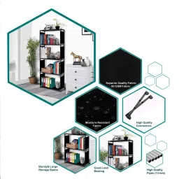 reom enterprise Metal Semi-Open Book Shelf image 5