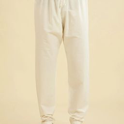 diwas by manyavar Men's Cotton Solid Churidar (1pc) | Men Pyjama-picture-8