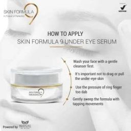 skin formula 9 Under Eye Serum, 15 ml Helps Reduce Puffiness & Dark Circles image 3