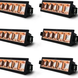 10W Rose Gold Finish Square Laser LED Ceiling (Warm White, Pack of 6) Ceiling Light Ceiling Lamp-picture-14