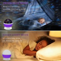 printzkala Light|Star Rotating Projector Night Lamp image 4